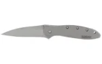 Kershaw Knives Kershaw Ken Onion Leek Folding Knife 3" Drop Point Blade Silver - alternate view 2