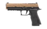 Sig Sauer P320-XTEN Endure Handgun 10mm Auto 15rd Magazines(3) 5" Barrel Topographic Pattern Slide - alternate view 2
