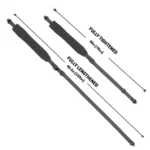 The Allen Company Inc. Allen KLNG Traction Molded Rubber Sling Midnight Grey - alternate view 2