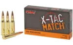 PMC AMMUNITION PMC X-TAC MATCH Rifle Ammunition .308 Win 168 gr OTM 2700 fps 20/ct - alternate view 2