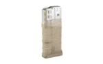 Lancer Systems Lancer L7AWM Rifle Magazine Translucent Dark Earth .308 Win/7.62x5mm/6.5 Creedmoor 25/rd - alternate view 2