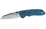 Hogue Knife Hogue Deka ABLE Lock Folder: 3.25" Wharncliffe Blade - Tumbled Finish G-Mascus Blue Lava G10 Frame - alternate