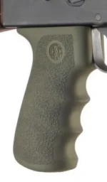 Hogue Inc. Hogue AK-47 Rubber Grips with Finger Grooves - OD Green - alternate view 2