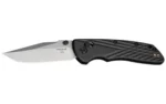 Hogue Knife Hogue Deka Manual Folder Knife 3 1/4" Clip Point Blade Black With Thumb Studs - alternate view 2