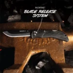 Outdoor Edge Onyx EDC Folding Knife 3-1/2" Drop Point Blades Black - alternate view 2