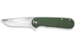 Outdoor Edge Razor VX3 Replaceable Blade Folding Knife 3" Drop Point Blade Green - alternate view 2