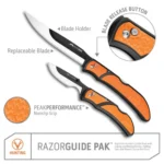 Outdoor Edge RazorGuide Pak Lightweight Replaceable Blade Hunting Knife Kit - alternate view 2