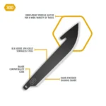 Outdoor Edge OD EDGE DROP-PT 3" BLADE 6PK BLK - alternate view 2