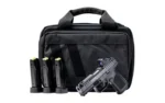 Rost Martin RM1S Comp Handgun Bundle 9mm Luger 12(1)&15(3)rd Magazines 3.6" Barrel Black Crimson Trace Red Dot Pistol