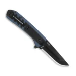 Outdoor Edge Razor VX4 Replaceable Blade Folding Knife 3" Drop Point Blade Blue - alternate view 2