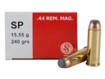 Mag-Tech/Sellier- Bellot Sellier & Bellot Pistol & Revolver Ammo .44 Rem Mag Sp 240 gr 50/ct - alternate view 2