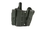 Desantis Leather Goods Co. DeSantis Hidden Truth Appendix Holster with Mag Pouch for Glock 19 Black RH - alternate view 2