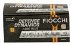 Fiocchi Ammunition FIOCCHI 12GA AERO SLUG LW REC 10/250 - alternate view 2