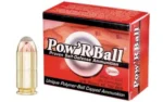Glaser Pow'RBall Handgun Ammunition .40 S&W 135 gr JHP 1325 fps 20/ct - alternate view 2