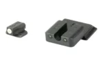 Truglo Tritium Pro Night Sights Fit S&W M&P incl SHIELD & .22 Models - White Outline Front/Rear Green - alternate view 2