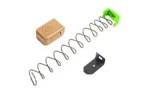 Mec-Gar Usa Inc Mec-Gar ''Plus-2'' Adapter Set for Mec-Gar Magazines ONLY Full Size Glock 9mm Luger Full Size Magazines FDE