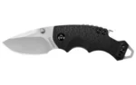Kershaw Knives Kershaw Shuffle Folding Steel Knife 2-1/4" Drop Point Blade Black Handle - alternate view 2