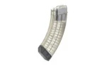 Century Arms US Palm AK30R Rifle Magazine Clear/Black Polycarbonate 7.62x39 30/rd - alternate view 2