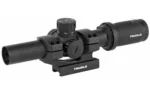 Truglo Tru-Brite 30 SeriesTactical Rifle Scope 1-6x24mm 30mm SFP IR Power Ring Duplex Mil-Dot Illum Black - alternate view 2