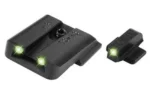 Truglo Tritium Sights Fits S&W M&P Including SHIELD & .22 models EXCLUDING .22 Compact / C.O.R.E./ 22 Mag models EZ Series