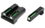 Truglo TFO Tritium/Fiber-Optic TFO Day/Night Sights Fit Springfield XD XDM (excluding 5.25" Comp Series) and XDS - Front
