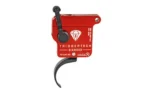 TriggerTech Rem Clone (NO BOLT STOP) Black Diamond Pro Trigger Single Stage Adjustable Black/Red - alternate view 2