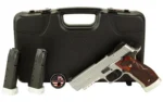 Sig Sauer P226 X-Five Stainless Custom Works Handgun 9mm Luger 20rd Magazines(3) 5" Barrel Cocobolo Grips SAO - alternate