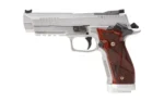 Sig Sauer P226 X-Five Stainless Custom Works Handgun 9mm Luger 10rd Magazines(3) 5" Barrel Cocobolo Grips SAO - alternate