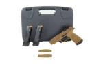 Sig Sauer P365-XF DH3 Handgun 9mm Luger 17(1)& 21(2)rd Magazines 3.7" Barrel DH3 Slide Coyote Romeo-X Competition Magwell