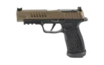 Sig Sauer P365 Fuse Freedom 9MM 17 Rd (1) & 21rd (2) Magazines 4.3" Barrel X-Series 2-Tone Bronze and w/ Black Fiber Optic