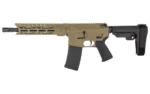 Diamondback DB15 Pistol 5.56mm 30rd Magazine(1) 10" Barrel 9" M-LOK Rail SBA3 Brace FDE - alternate view 2