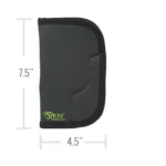 Sticky Holsters Large Sticky Pocket Holster for 4" Revolvers Grey Ambi - alternate view 2