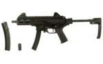 SDS Arms SDS Imports Mac IX Handgun 9mm Luger 30rd Magazines (2) 6.5" 1/2x28 Threaded Barrel Black with J-Brace - alternate