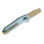 Sog Specialty Knives Inc. SOG Knives Diverge XR Folding Knife 3" Sheepsfoot Blade Gold and Light Blue - alternate view 2