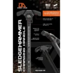 Breek Arms The Sledgehammer AR-15 Gas Blocking Charging Handle Black - alternate view 2
