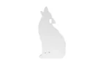 Birchwood Casey AR500 3/8" Steel 1 Hole Animal Silhouette Target - Howling Coyote 1/ct - alternate view 2