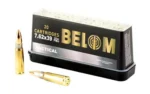 BELOM 7.62X39 BRASS 123GR FMJ 20/480 - alternate view 2