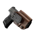 Mission First Tactical Leather Hybrid IWB/OWB Holster for Sig Sauer P365 Brown Ambi - alternate view 2