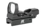 NcSTAR Inc. NcStar Red & Green Reflex Sight with 4 Reticles and QR Mount - Black - alternate view 2
