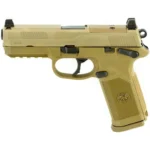FN USA FN FNX-45 Tactical Handgun .45 ACP 10rd Magazines(2) 5.3" Barrel FDE Night Sights - alternate view 2