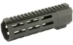 Midwest Industries Suppressor Series 1-Piece Free Float Handguard M-LOK 7.25" Black - alternate view 2