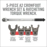 Real Avid Master-Fit 5-Piece A2 Crowfoot Wrench Set - alternate view 2