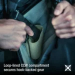 Fechheimer-Vertx Vertx Urban Ghost 20L Backpack Black - alternate view 2
