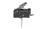 TriggerTech AR15 Adaptable Flat Trigger 2 Stage Adjustable Stainless Steel/Black - alternate view 2