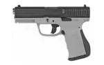 FMK Firearms Inc. FMK Firearms 9C1G2 FAT Handgun 9mm 14/rd 4" Barrel Titanium Grey Grip with Black Slide - alternate view 2