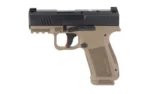Century Arms Canik Mete MC9 L Handgun 9mm Luger 10rd Magazine 3.18" Barrel Black/FDE CA Compliant - alternate view 2