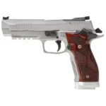 Sig Sauer P226 X-Five Classic Handgun 9mm Luger 20rd Magazines (3) 5" Barrel Silver with Wood Grips Optic Ready - alternate