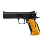 Cz-Usa Firearms CZ USA TS 2 Orange Handgun 9mm Luger 20rd Magazine 5.2" Barrel Black with Orange Grip - alternate view 2
