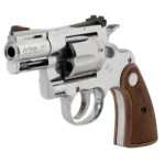 Colt Manufacturing Colt Python Handgun .357 6rd Capacity 2.5" Barrel Stainless Steel with Wood Grips CA Compliant - alternate