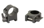 WARNE MAXIMA 1" HRZ QD HI RINGS BLK - alternate view 2